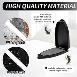 TRANKIELO® - Inklapbare hoofdtelefoonhouder - Universele zelfklevende standaard voor gaming en audio - Duurzaam en ruimtebesparend — thumbnail 4