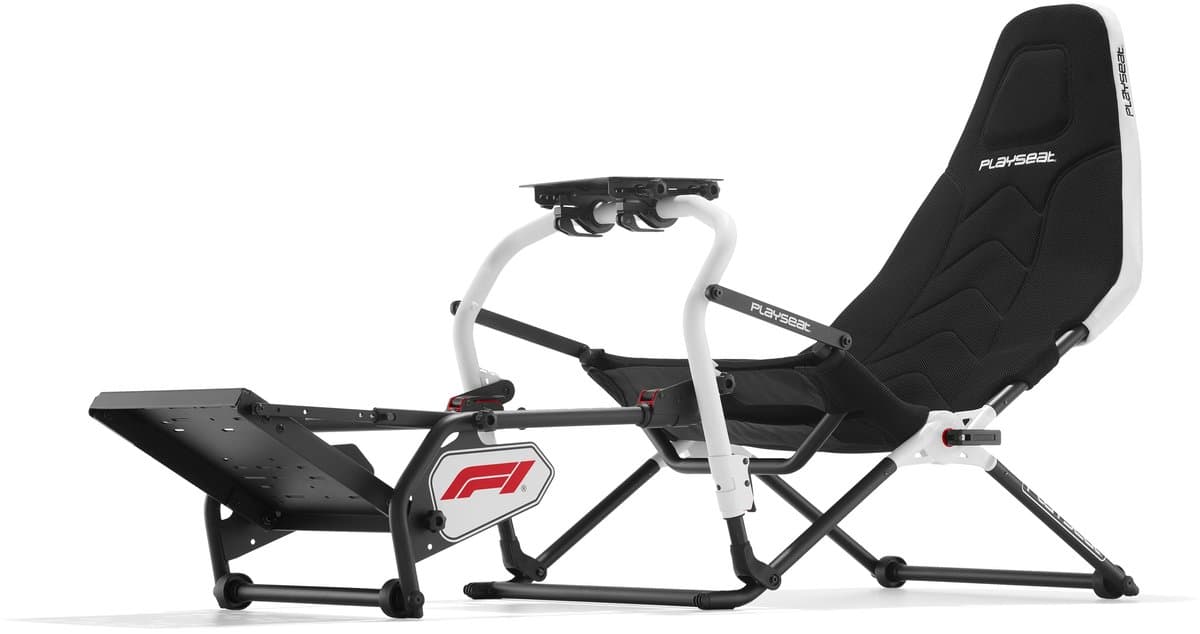 Playseat Challenge DD Racestoel - Sim Racing Cockpit - Verstelbaar - Opvouwbaar - F1 Editie — afbeelding 1