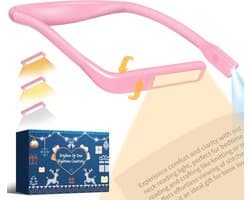 Flexibele LED leeslamp voor boeken en handwerk - Oplaadbare en buigbare leeslamp