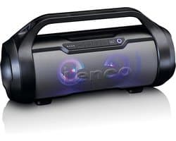 Waterdichte Bluetooth Boombox met 24 Watt RMS, FM Radio en Lichteffecten