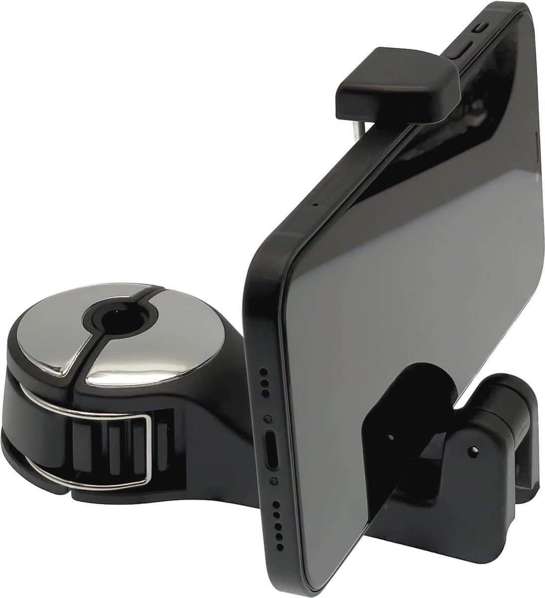 Universele Multifunctionele Auto Achterbank Hoofdsteun Mobiele Telefoon Houder en Tas Hanger - Set van 2 — afbeelding 1