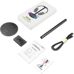 Z4 – Snel Qi Draadloos Opladen Koptelefoonhouder | Universele Hoofdtelefoonstandaard voor Gaming & Kantoor — thumbnail 4