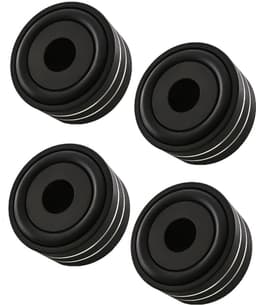 4 stuks aluminium luidspreker HiFi-absorbervoeten 40 mm × 20 mm — thumbnail 1