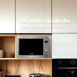 Inbouw Magnetron met Grillfunctie 25L Digitaal RVS Look — thumbnail 4
