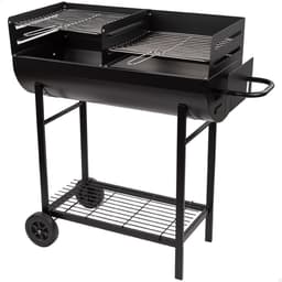 Houtskoolgrill met dubbele grill voor optimaal grillplezier — thumbnail 1