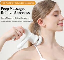 Huishoudelijke beauty fascia gun - Spierontspanningsmassageapparaat - Massageapparaat voor hele lichaam, inclusief rug, taille en cervicale meridianen — thumbnail 5