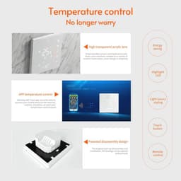 Slimme WiFi Thermostaat met Touchbediening en Weekprogramma — thumbnail 2