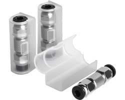 3 Stuks Universele PTFE Buis Connector voor 3D Printer - Upgrade Onderdeel