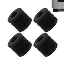Schokabsorberende rubberen voetjes voor 3D-printers - trillingsdempende accessoires voor stabiliteit en geluidsreductie