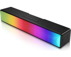 Computerluidsprekers met RGB-verlichting en Bluetooth 5.1 - Ideaal voor gaming