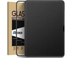 Matte glazen displayfolie voor iPad Air 11 inch (M3/M2, 7e/6e generatie) met eenvoudig te installeren frame en anti-verblinding