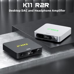 High-Fidelity R2R DAC en Hoofdtelefoonversterker met 1300mW Vermogen - Zilver — thumbnail 4