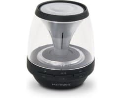 Draadloze Bluetooth Speaker met Lichteffecten en Ingebouwde Microfoon - Zwart