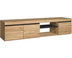 Modulaire TV-kast in Scandinavische stijl - 41 x 160 x 40 cm - Geschikt voor 32 tot 70 inch TV