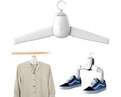 Elektrische droger Draagbare droger Opvouwbare schoendroger Kledingdroogrek Mini-kledingdroger Droger voor thuis en op reis Europese standaardstekker