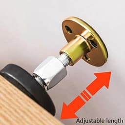 Verstelbaar bedframe stabilisator 4-pack met schroefdraad en anti-schudgereedschap — thumbnail 5