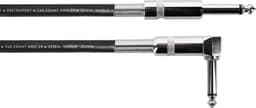 Cordial EL PR Elements Instrumentenkabel 6.3 mm Jack Recht/Haaks Zwart — thumbnail 1