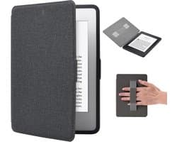Beschermhoes voor E-reader 6 inch met Polsband en Auto Slaap/Wake Functie - Zwart