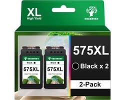 Inktcanisters Vervangend voor 575XL 576XL Zwart en Kleur voor PIXMA TS3550i TS3551i TR4750i