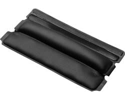 kwmobile band voor koptelefoon - geschikt voor BoseQuietcomfort 35 / QC35 wireless II - Hoofdband cover van kunstleer - In zwart