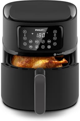 Philips 5000 series Airfryer - XXL Connected - HD9285/90 - 7.2L - Tot 6 Personen - Zwart — thumbnail 4