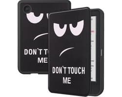 Hoes Geschikt voor Kobo Clara Colour - Luxe E-reader Bescherm Case - Hoesje Book Cover - Don't Touch Me