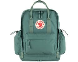 Fjällräven Laptop rugzak Rugzak met laptopvak Kånken Outlong Frost Green Blauw