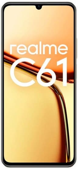 Realme C61 - 6GB/256GB - Sparkle Gold — thumbnail 1