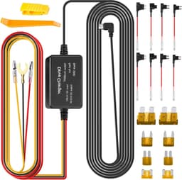 Hardwire Kit USB-C Display voor Dash Cam - Dashboard Camera Car Charger Cable Kit - 12V naar 5V Kabel voor Laagspanningsbeveiliging van Zekeringen — thumbnail 1