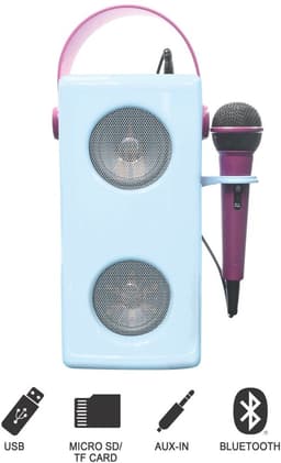 Frozen Lichtgevende Krachtige Bluetooth® luidspreker met microfoon — thumbnail 4