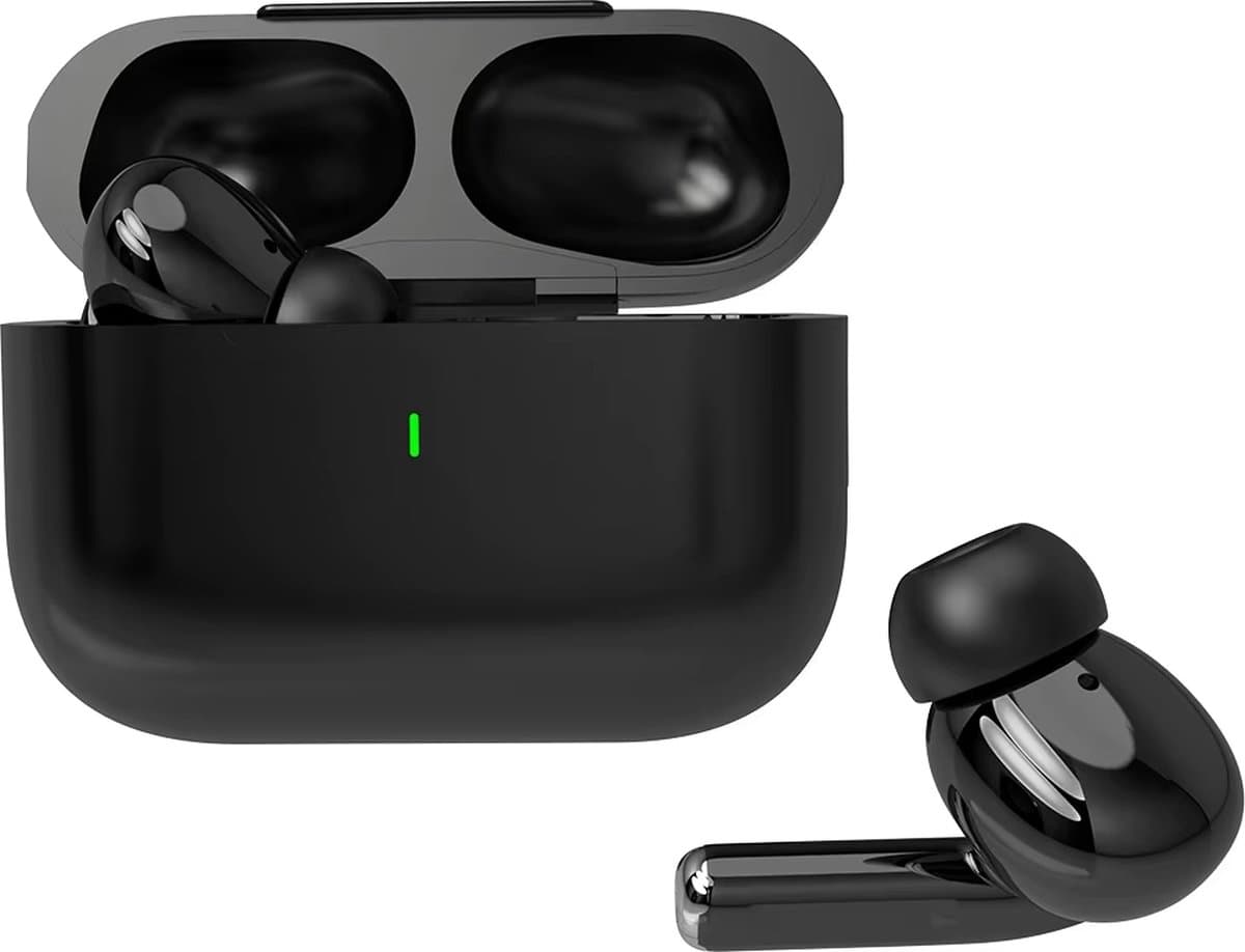 Bluetooth Oordopjes - Draadloze oortjes - Oortjes draadloos - Geschikt voor iPhone 12/13/14/15/16 Plus, Pro, Pro Max, iPad Pro, Air, 2022 en Samsung Galaxy A55, S24, Samsung Tablet S9 Plus, A9 etc. - Noise Cancelling - Bluetooth 5.3 - Wit — afbeelding 1
