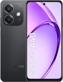 OPPO A40 - 4GB+128GB - Sparkle Zwart — thumbnail 1