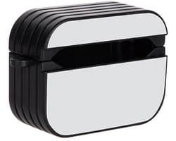 Nevolis® AirPods Case Liegend Zwart – Beschermende en Personaliseerbare Hoes