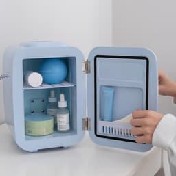 ApexArte® Minibar - Mini Koelkast - Skincare Fridge - Blauw — thumbnail 3