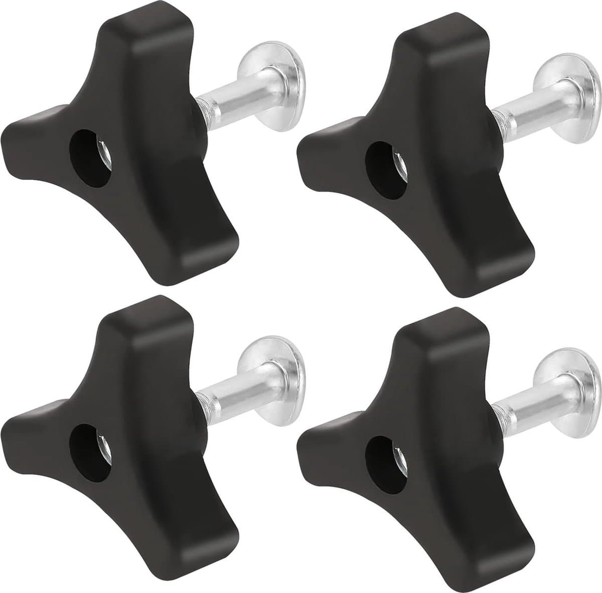 Grasmaaier handvat bouten - set van 4 - driehoek handvat knop moer schroef — afbeelding 1