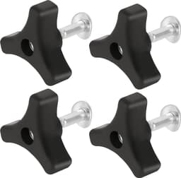 Grasmaaier handvat bouten - set van 4 - driehoek handvat knop moer schroef — thumbnail 1