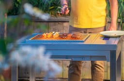 SUMM – CAVAS – Grijs – Staal – Infrarood – Barbecue – BBQ – Elektrische Grill – BBQ Grill - Stevig staal – Infrarood barbecue – Stijlvol — thumbnail 3