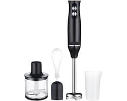 Elektrische Keukenmixer - Handmixer Deegmixer - Ingrediënten Verwerken - 4-in-1 Multifunctioneel - 500W - One Color