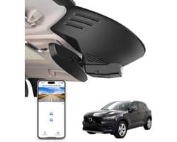 Thijox - 4K UHD 2160P Dashcam voor Volvo XC40 2019-2022, OEM-Look, G-sensor, WiFi & App, 64 GB Kaart, Eenvoudig te Installeren, Loop-opname, T4 T5 Acc