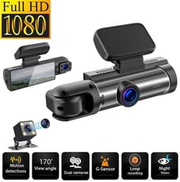 Dashcam Auto - Dashboard Camera - Rijveiligheid Verbeteren - Dubbele Camera Opname - 170 Graden - Zwart — thumbnail 4