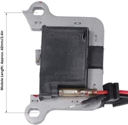 Bobine voor Grasmaaier - Vervanging voor Bougie - Plug and Play - Eenvoudig te Bedienen - Geschikt voor Grastrimmer - Verhoogt Ontstekingsenergie - Ontstekingsspoel — thumbnail 3
