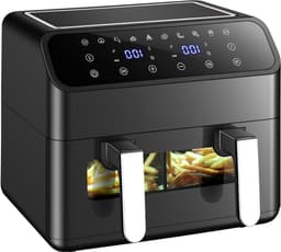 ApexArte® Heteluchtoven - Oven - Airfryer Oven - Zwart — thumbnail 1