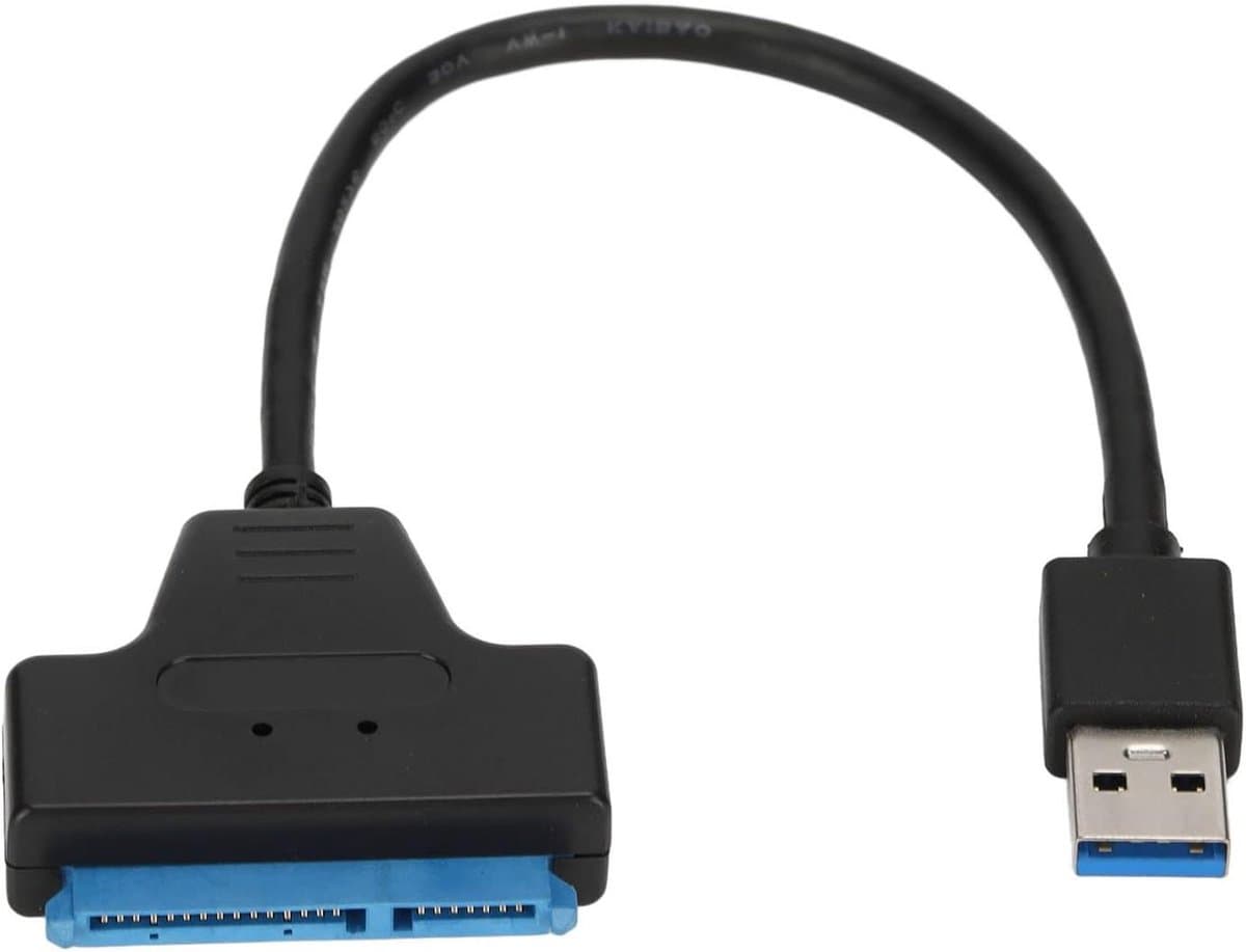 USB naar SATA Adapterkabel - Externe Harde Schijf Kabel - Gegevens Overzetten - UASP Ondersteuning - 2.5 en 3.5 Inch — afbeelding 1