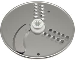 Inner disc grating disc 4mm stainless steel KW714292 compatible with Kenwood Food Processor food processor white - ShopVlot