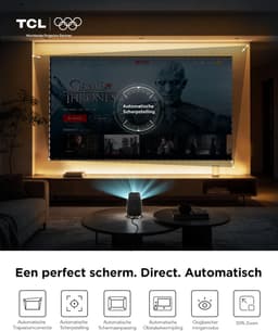 Solidchoice - Slimme 4K Mini Beamer met Google TV en Dolby Audio — thumbnail 4