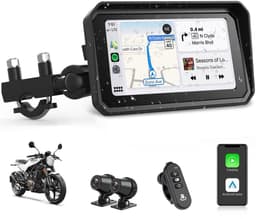 Solidchoice - 4K Dashcam voor Motoren met Navigatie en Bluetooth — thumbnail 1