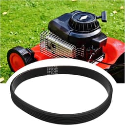 Grasmaaier rubberen aandrijfriem 348mm - 14mm breed - slijtvast en flexibel - vervangingsonderdeel voor tuingereedschap - ShopVlot — thumbnail 2
