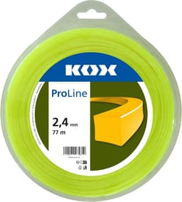 SnelShoppen - Snijdraad vierkant 4 mm diameter, 30 m lengte - Hoogwaardige snijkabel voor grasmaaier, slijtvast, fluorescerend, energiezuinig - Tuinac — thumbnail 1