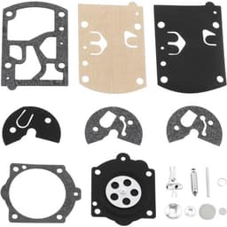 Carburettorkit 1 Set - Compatibel met Walbro/Husqvarna - Kunststof/Papier/IJzer - Flexibel Membraan - Grasmaaier/Kettingzaag - Carburateurkit — thumbnail 1