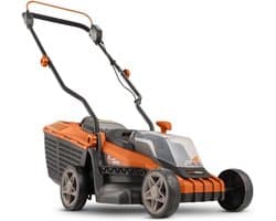 Accu Grasmaaier - Elektrische Maaier - Gazon Onderhoud - Borstelloze Motor - 340 mm Werkbreedte - Oranje